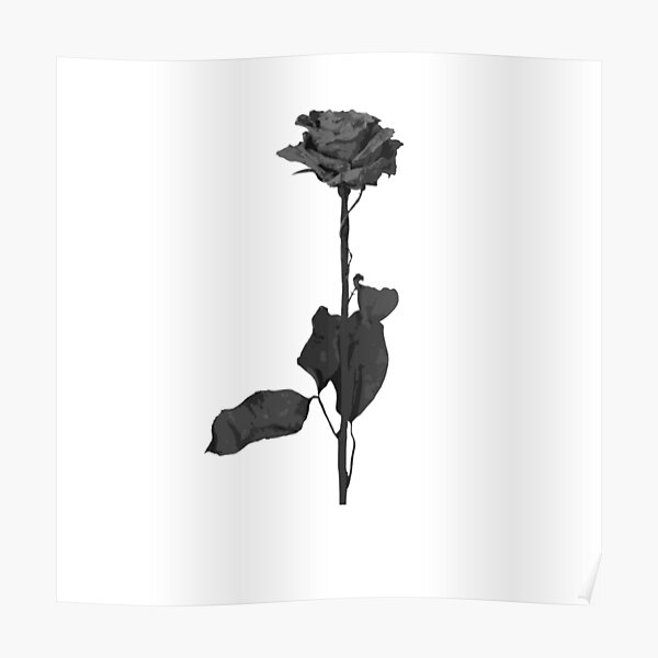 blackbear deadroses plain. Poster by soldat grün