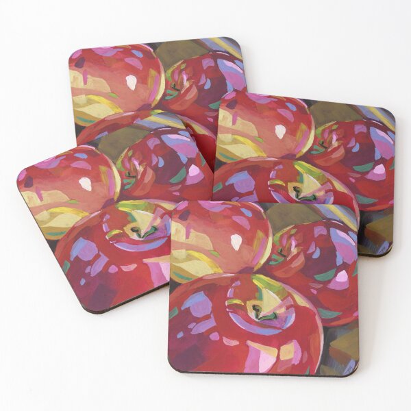 Item preview, Apples in Bowl Watercolor Fall Painting designed and sold by Lionheart Graphics.