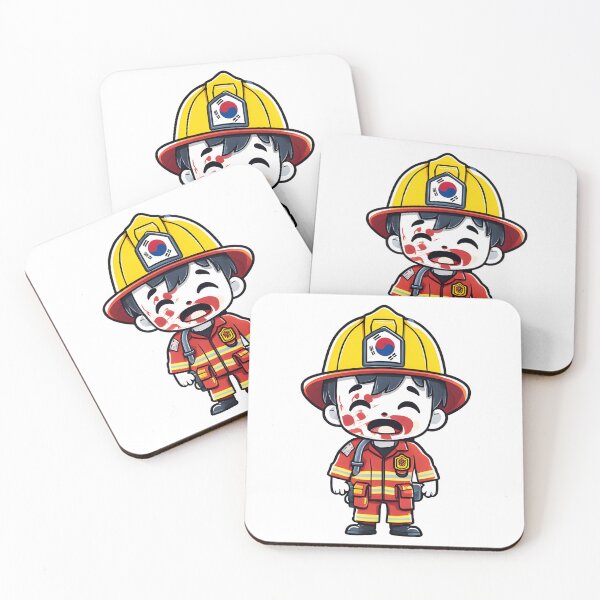 Item preview, Firefighter Korean Zombie designed and sold by magicalofart.