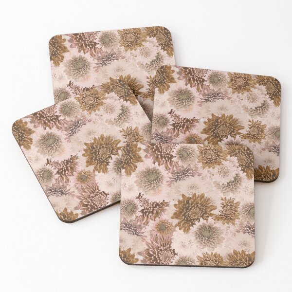 Item preview, Chrysanth Rose Gold designed and sold by Libbykatedesign.