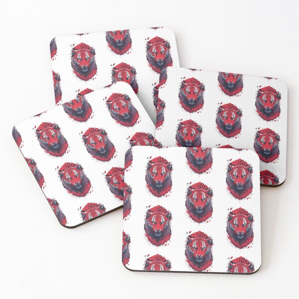 Item preview, Malevolent Tiger: Magic in Red designed and sold by OME-Art-Stop.