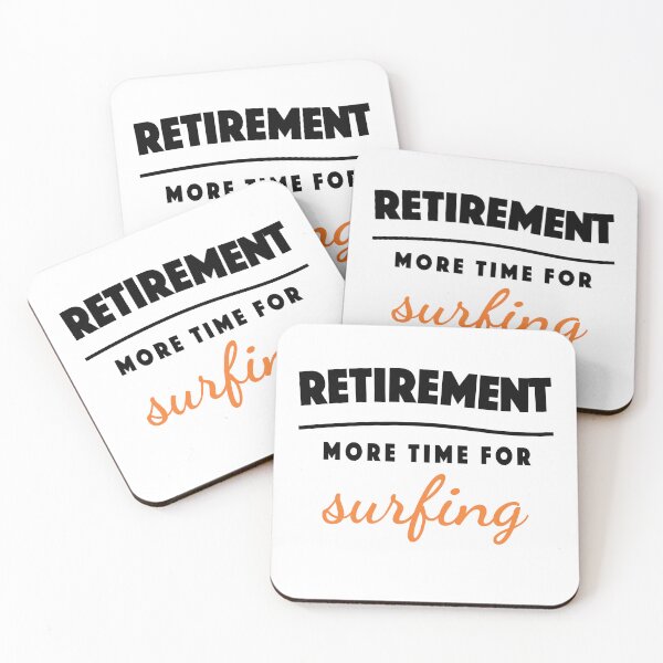 Item preview, Retirement Gift Retired Elderly Party Surfing designed and sold by popanato.