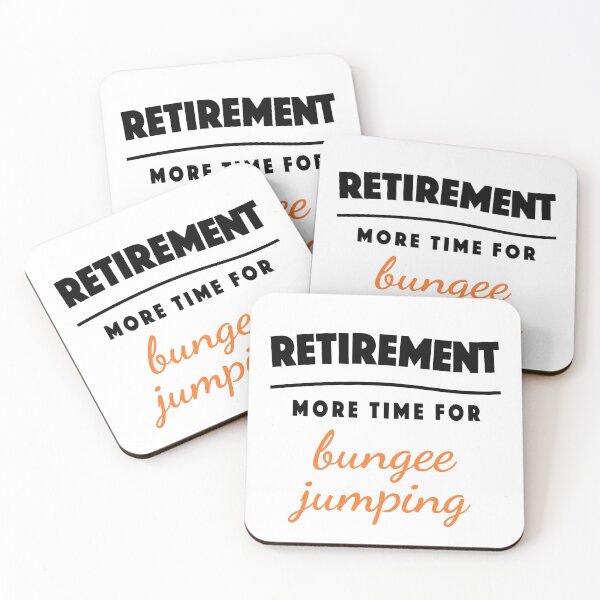Item preview, Retirement Gift Retired Elderly Party Bungee Jumping designed and sold by popanato.