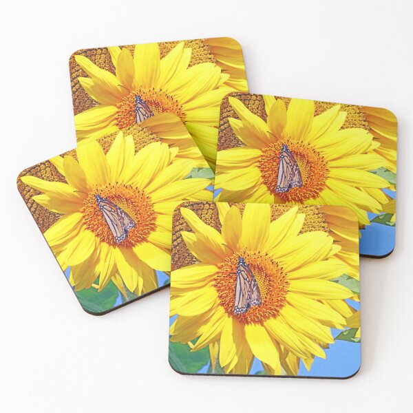 Item preview, Monarch And Sunflower IV designed and sold by Deb Oppermann.