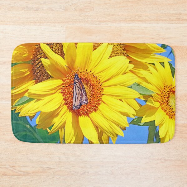 Item preview, Monarch And Sunflower IV designed and sold by Deb Oppermann.