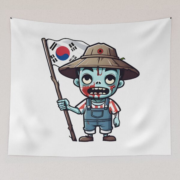 Item preview, Farmer Korean Zombie designed and sold by magicalofart.