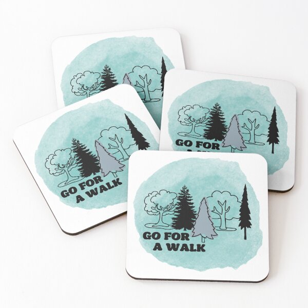 Item preview, Go For A Walk Watercolor designed and sold by OscarAndOphelia.