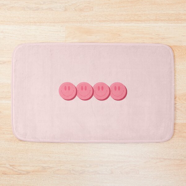Item preview, pink happy faces designed and sold by DigitalDotrix.