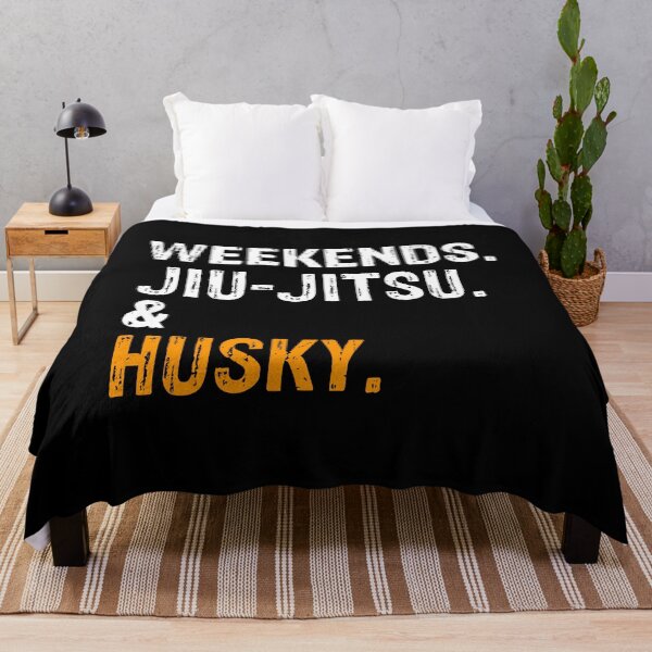 Item preview, Weekends Jiu-Jitsu and Husky BJJ Gift designed and sold by Guarddogdrive.