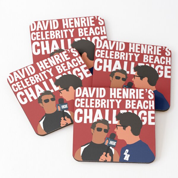 Item preview, David Henrie’s Celebrity Beach Challenge designed and sold by ashleybrooke14.