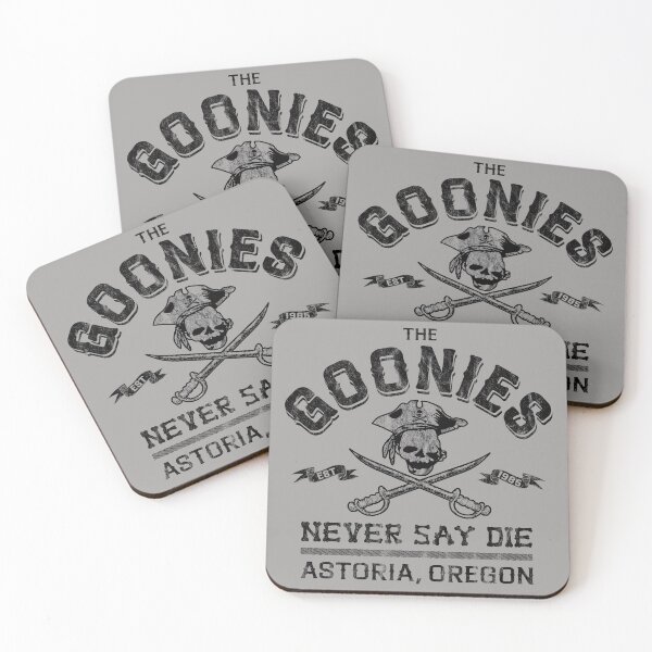 Item preview, Goonies Never Say Die Worn Lts designed and sold by Alema Art.