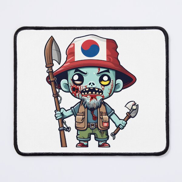 Item preview, Fisherman Korean Zombie designed and sold by magicalofart.