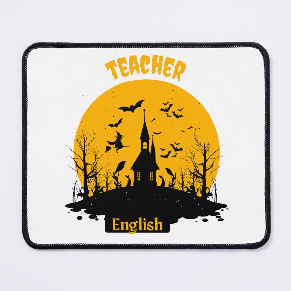 Item preview, english teacher scary house designed and sold by language-des.