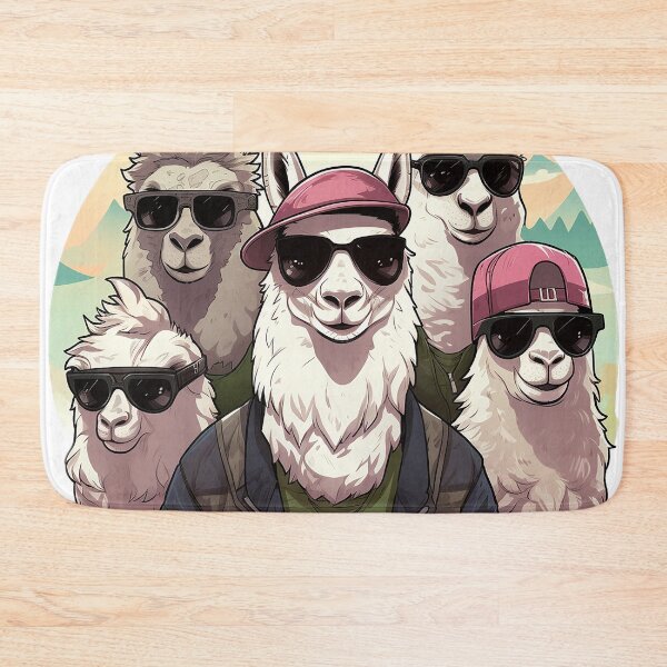 Item preview, Llama Squad Adventures - Playful Design designed and sold by ⭐Beatiful House⭐.