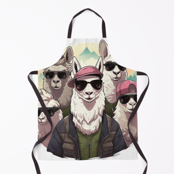 Item preview, Llama Squad Adventures - Playful Design designed and sold by ⭐Beatiful House⭐.