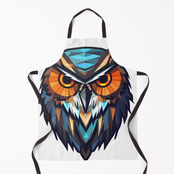 Item preview, Geometric style night owl designed and sold by twXstedstXckers.