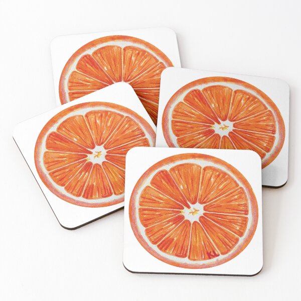 Item preview, Zesty Pop Art Orange designed and sold by DizzyLizardArt.