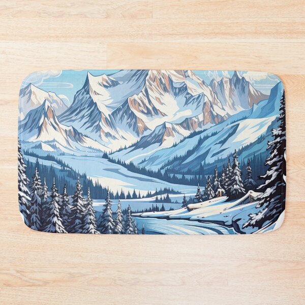 Item preview, High mountain with snow designed and sold by abmkf.