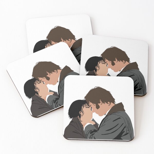 Item preview, Elizabeth Bennett and Mr Darcy - Kiss at Dawn - Pride and Prejudice - Jane Austen designed and sold by ShortSweetArt.