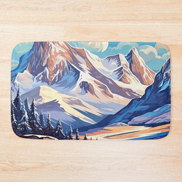 Item preview, Snowy mountains designed and sold by abmkf.