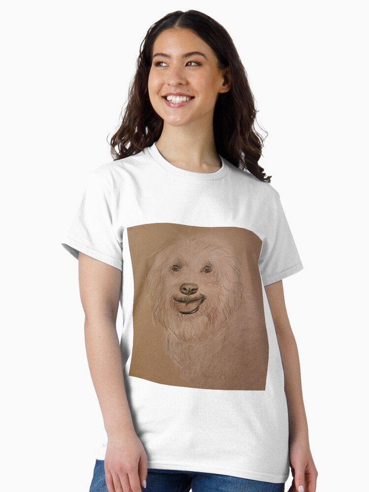 Rocky the Crusty White Dog Classic T-Shirt