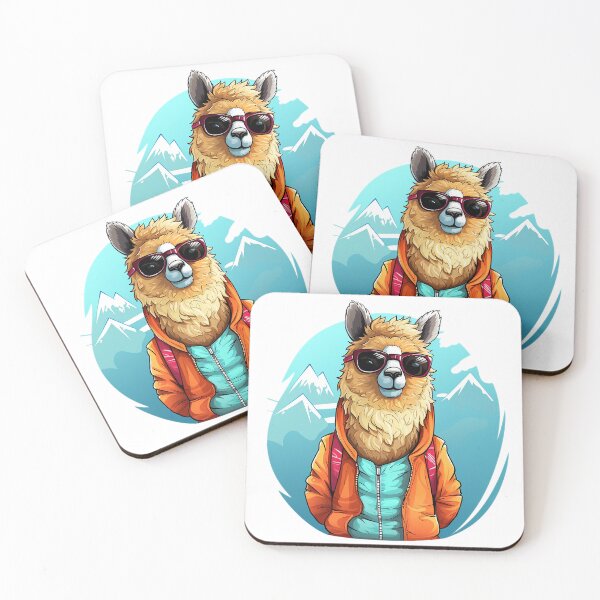 Item preview, Llama Squad Adventures - Playful Design designed and sold by ⭐Beatiful House⭐.