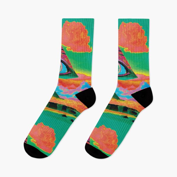Item preview, Bitcoin Rises Over The Ruins of The Ancient Pyramid Schemes V2.0 designed and sold by OSOsUFOs.