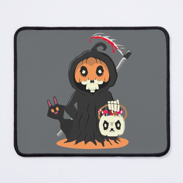 Item preview, Hello, Death or treat on Halloween designed and sold by Dizartico.