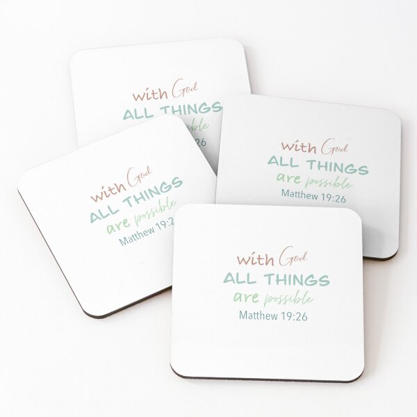 Item preview, Matthew 19:26  designed and sold by laurenackerman.