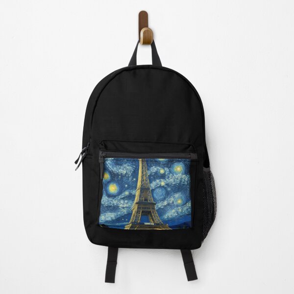 Item preview, Starry night in Paris Van Gogh Starry Night Eiffel Tower designed and sold by Vangoholic.