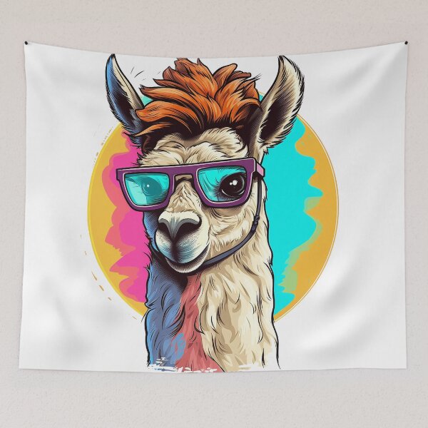 Item preview, Llama Squad Adventures - Playful Design designed and sold by ⭐Beatiful House⭐.
