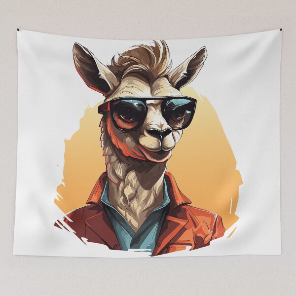 Item preview, Llama Squad Adventures - Playful Design designed and sold by ⭐Beatiful House⭐.