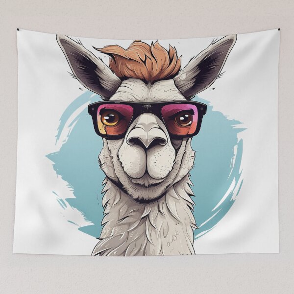 Item preview, Llama Squad Adventures - Playful Design designed and sold by ⭐Beatiful House⭐.