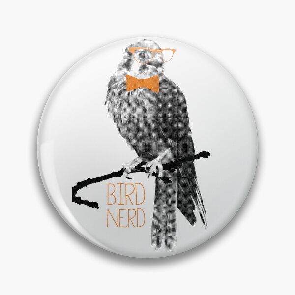 Item preview, Bird Nerd designed and sold by rustyfeathers.
