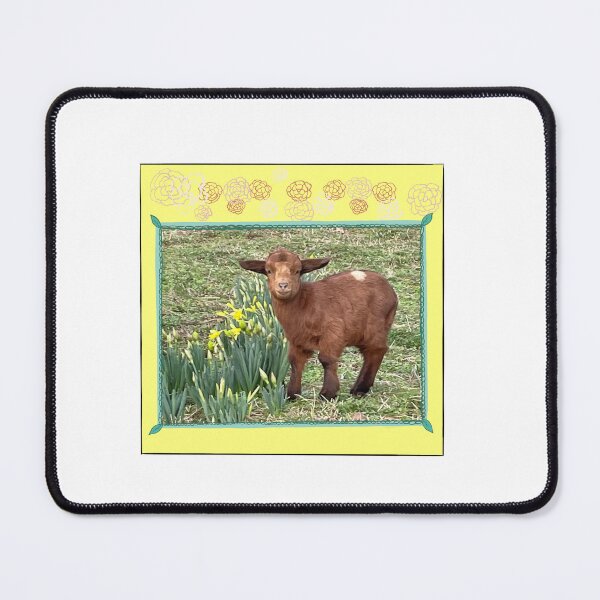 Item preview, Spanish goat with jonquil designed and sold by The Menagerie .