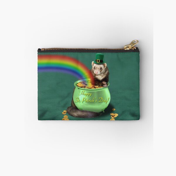 Item preview, St. Patrick's Day Ferret  designed and sold by jkartlife.