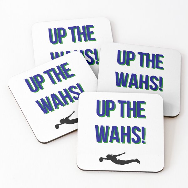 Item preview, UP THE WAHS! DWZ try time - blue/green/black designed and sold by wahsfanart.
