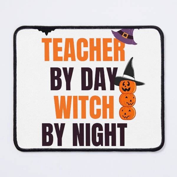 Item preview, teacher by day witche by night designed and sold by ANNINOART ⭐⭐⭐⭐⭐.