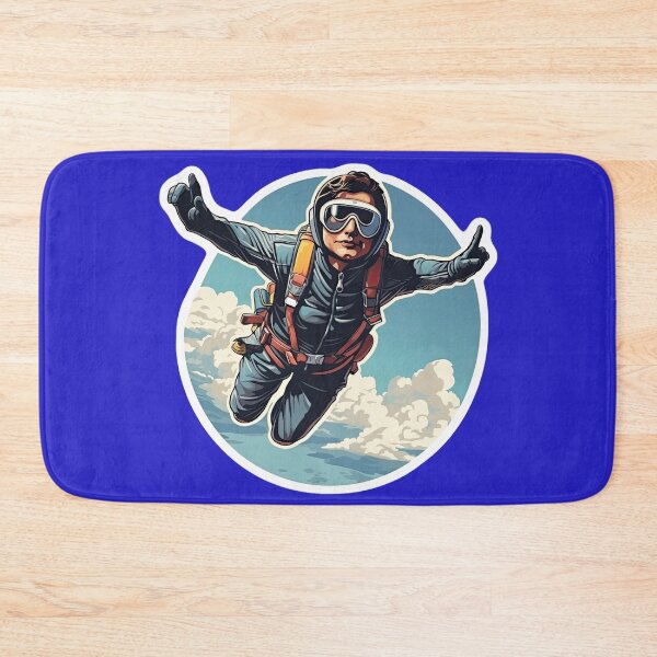 Item preview, Man falls with a parachute designed and sold by abmkf.