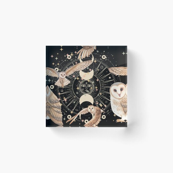 Item preview, Celestial Owls designed and sold by ArtofAddison.