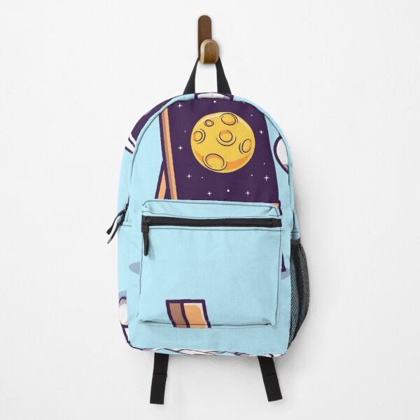 Item preview, Cosmic Canvas: Cute Astronaut Painting the Moon Cartoon Vector Icon Illustration designed and sold by hjian8219.