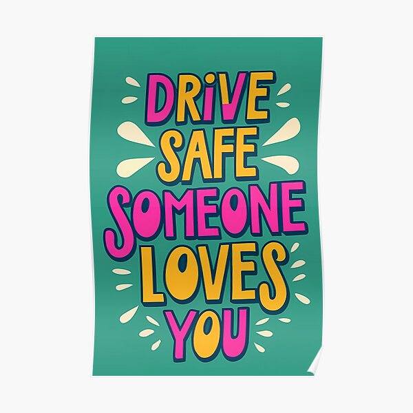 safety driving, Safety Poster Shop