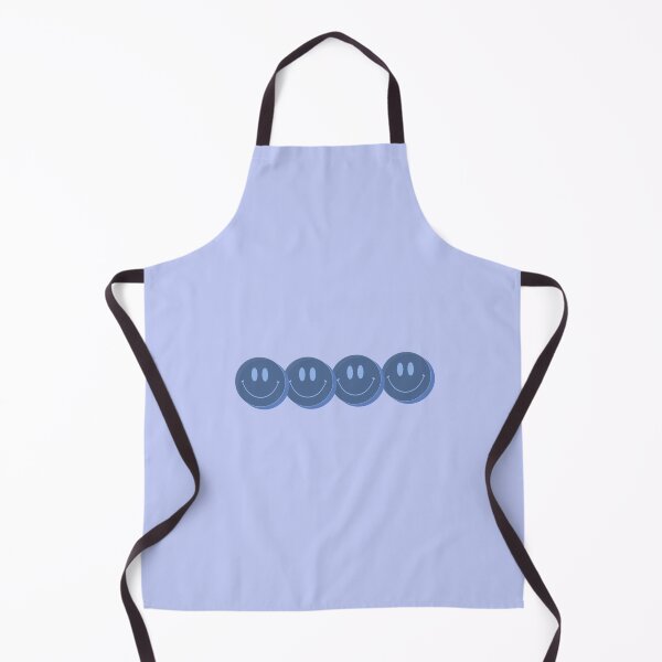 Item preview, dark blue happy faces designed and sold by DigitalDotrix.