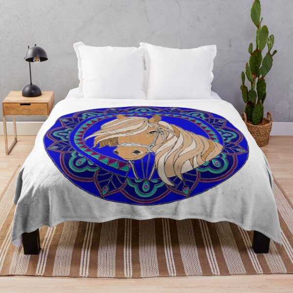 Item preview, Horse With Mandala designed and sold by m2inspiration.