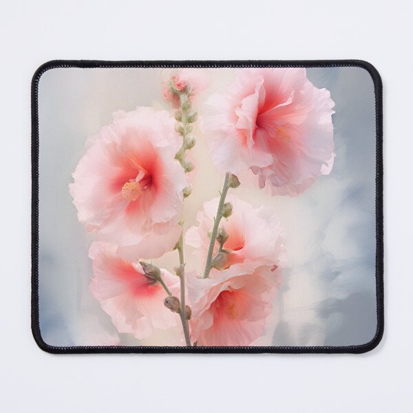 Item preview, Hollyhocks for Mum designed and sold by etherealalchemy.