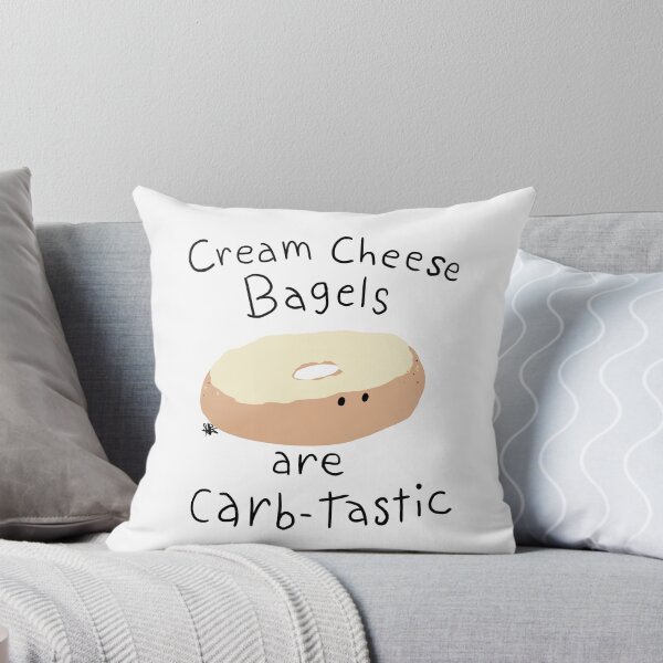 Item preview, Cream cheese bagels are carb-tastic designed and sold by SelahEsperanza.