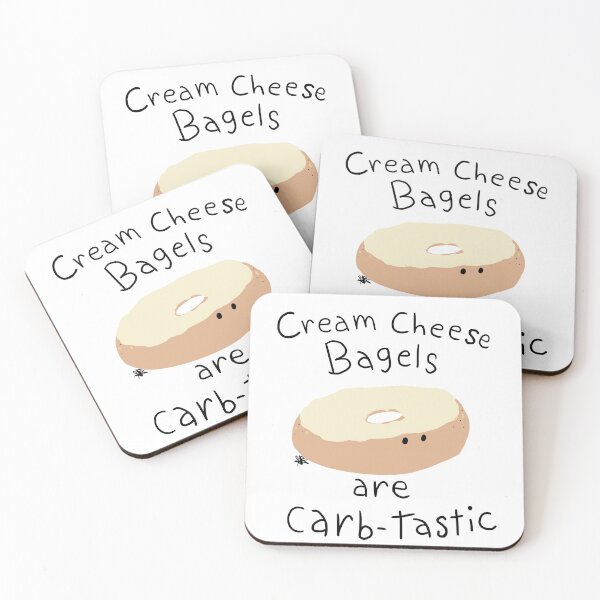 Item preview, Cream cheese bagels are carb-tastic designed and sold by SelahEsperanza.