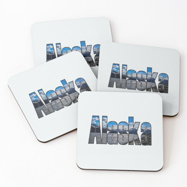 Item preview, Alaska In Letters: un diseño que funciona para camisetas, tazas y lienzos designed and sold by Jeff Fishinghawk.