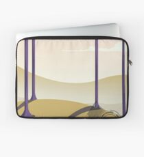 Derbyshire England rail poster Laptop Sleeve