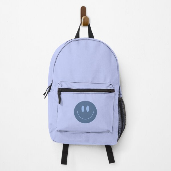 Item preview, dark blue happy face designed and sold by DigitalDotrix.